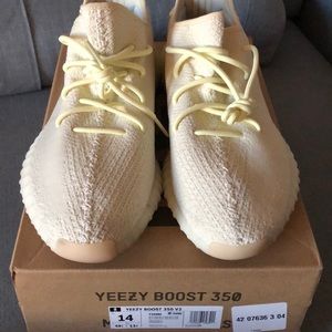 Men’s sz 14 yeezy butter! Authentic!!